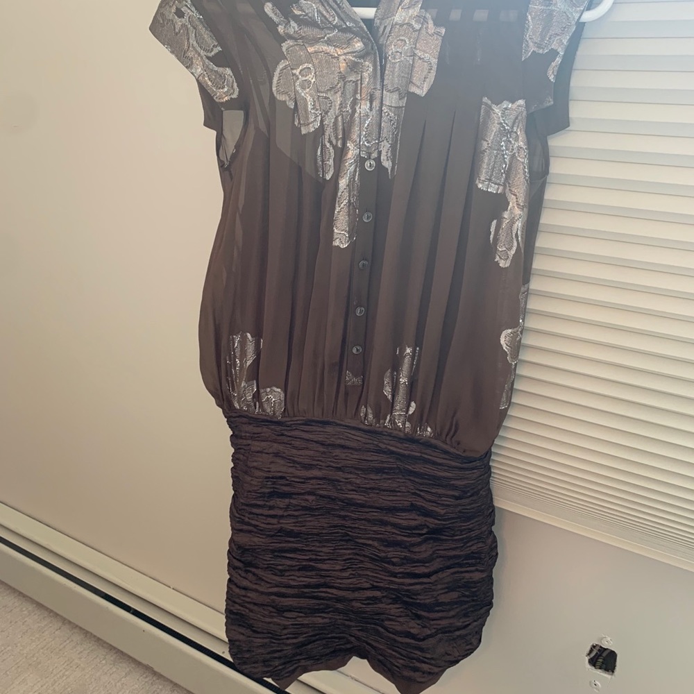 Nicole Miller dress with silver detail - Picture 2 of 5